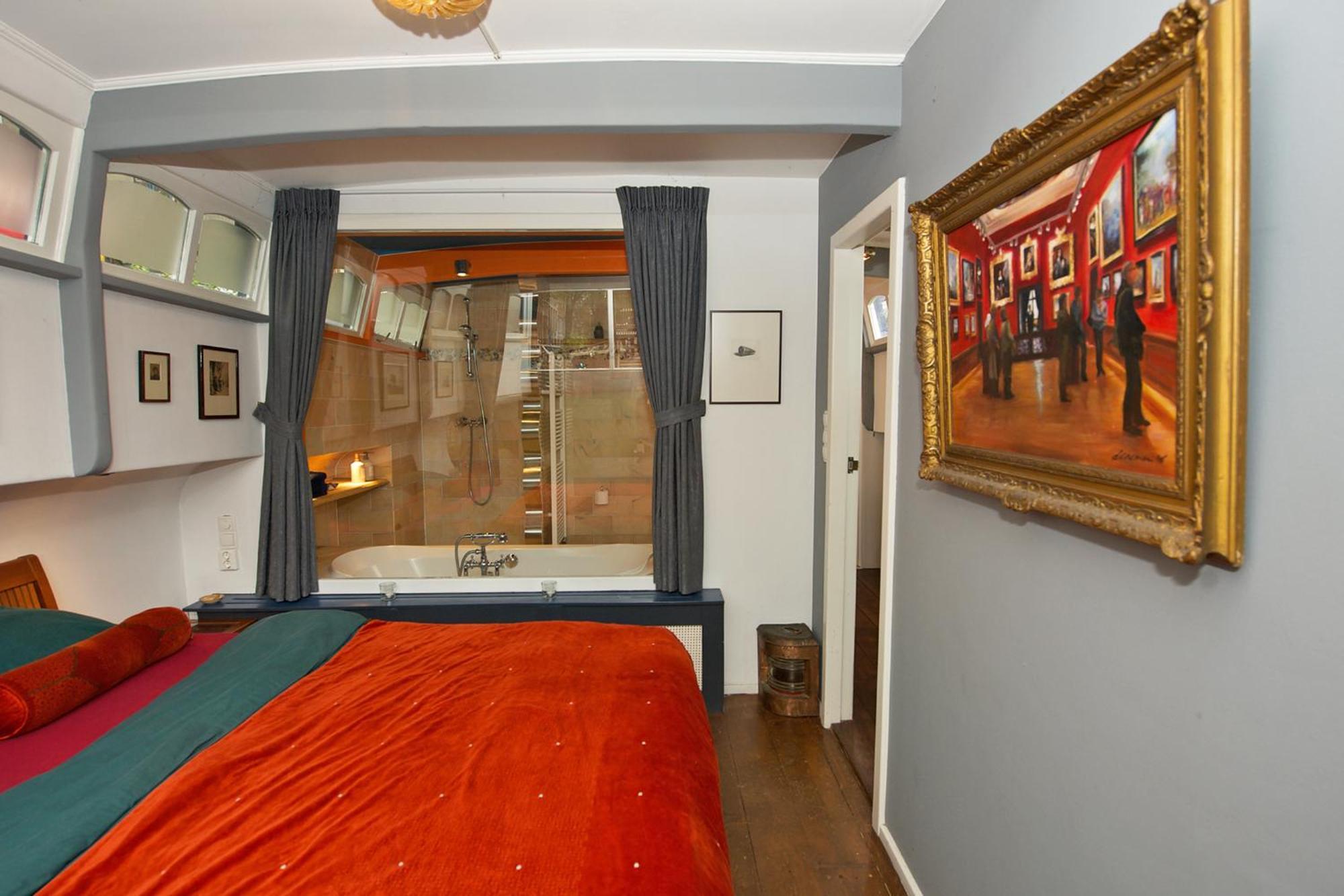 Amsterdam Center - Houseboat B&B By Captain Ricard Exterior foto